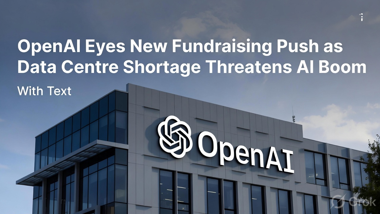 OpenAI Eyes New Fundraising Push as Data Centre Shortage