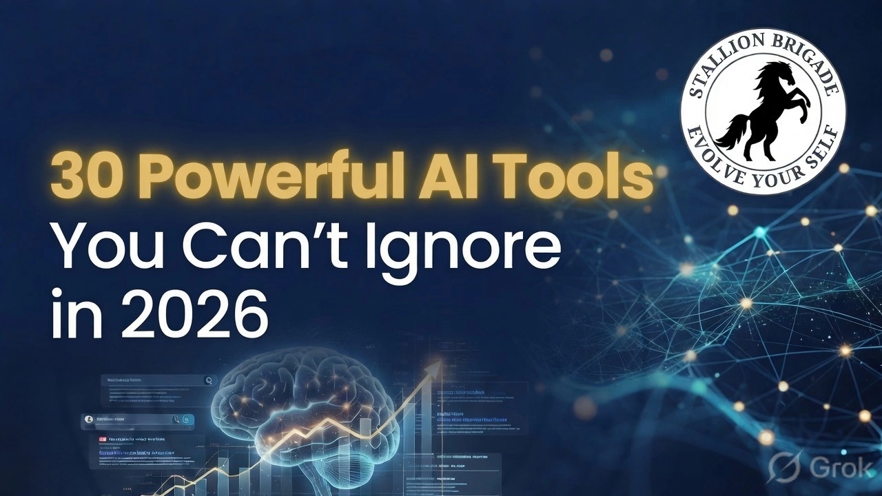 30 Powerful AI Tools You Can't Ignore in 2026