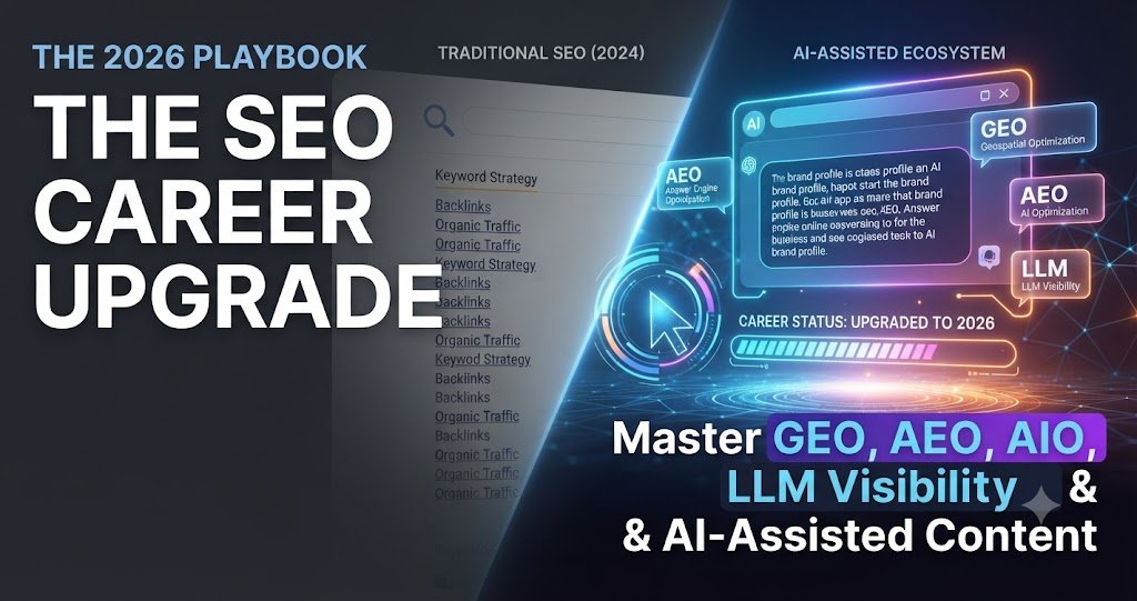 Go Beyond SEO: The Complete 2026 Roadmap to GEO, AEO, AIO, AI Search & LLM Visibility