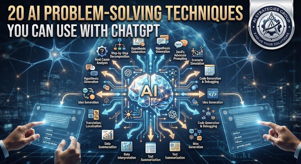 20 AI Problem-Solving Techniques You Can Use With ChatGPT